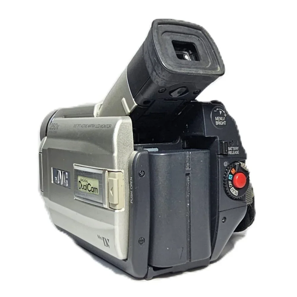 JVC GR-DVL805U Silver 250X Digital Zoom Digital Camcorder UNTESTED PARTS ONLY